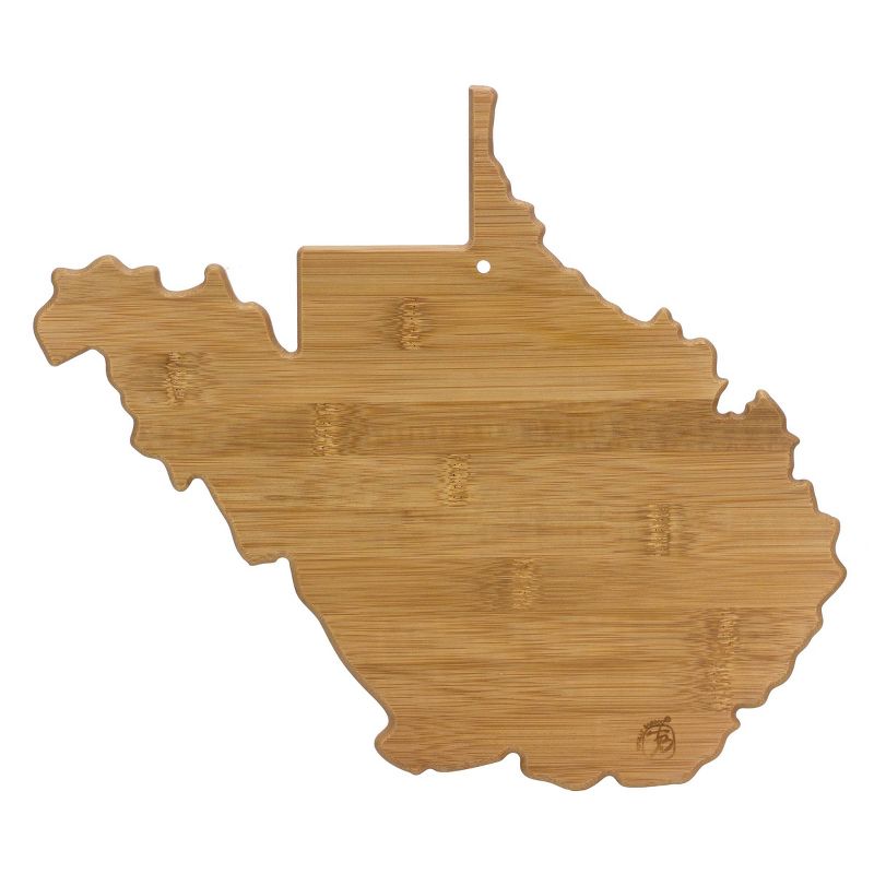 Totally Bamboo Destination West Virginia Serving and Cutting Board