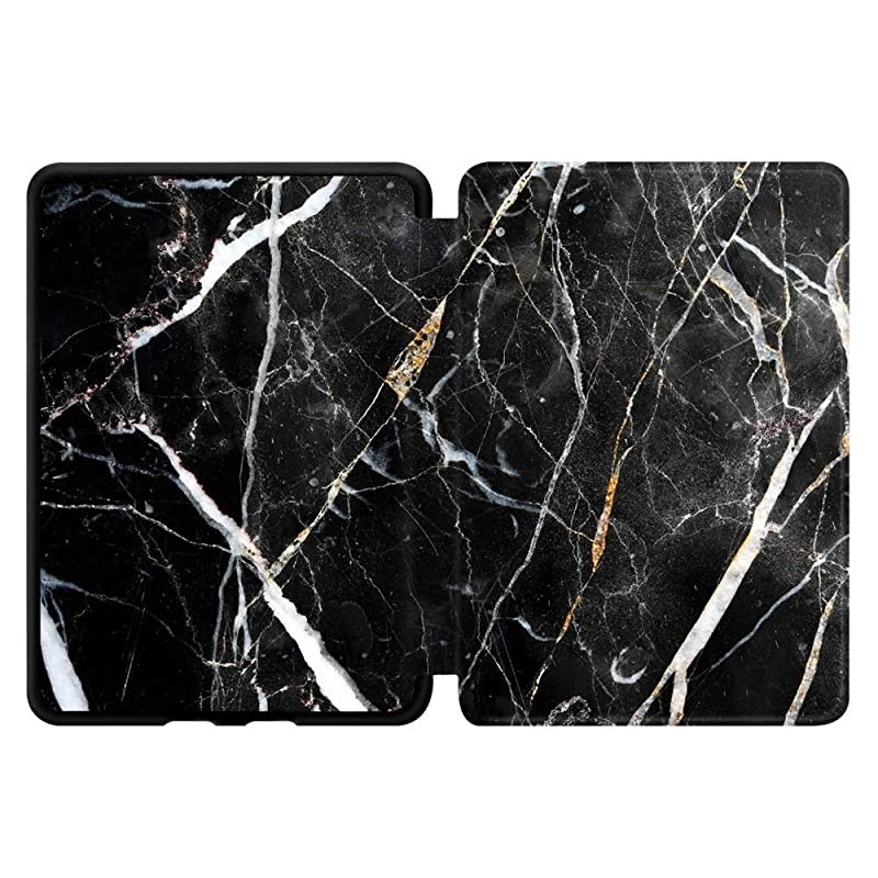 Painting Case for All-new Kindle (10th Gen - 2019 release only&mdash;will not fit Kindle Paperwhite or Kindle Oasis), Marble Black