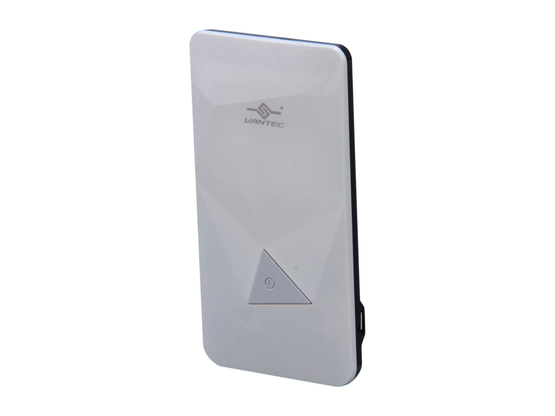 Vantec Power Gem White 3500 mAh Rechargeable Portable Battery VAN-350BB-WH