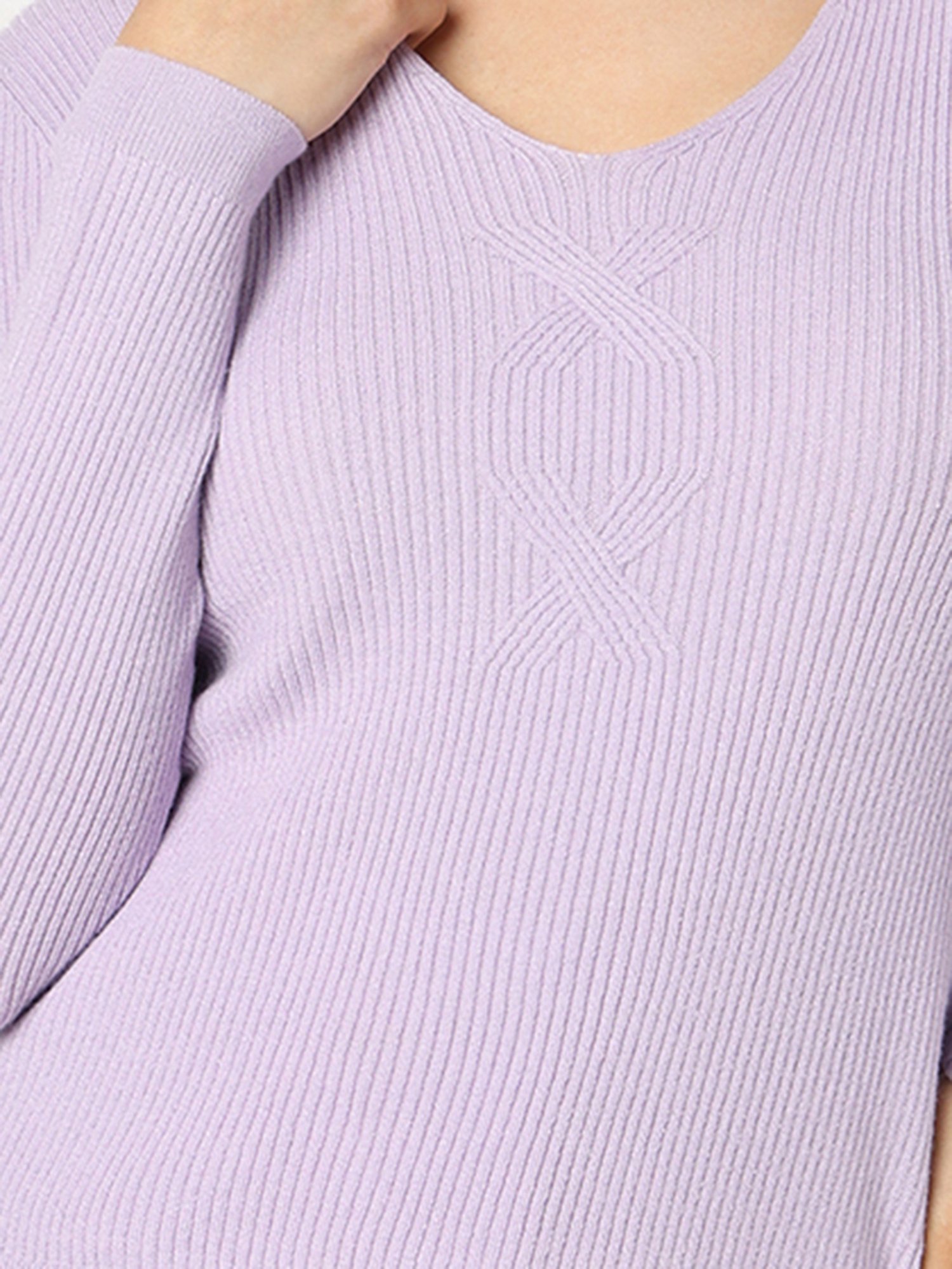 Vero Moda Lilac Regular Fit Sweater