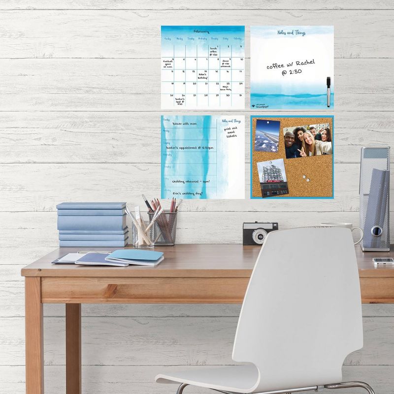 NuWallpaper Shiplap Peel & Stick Wallpaper White