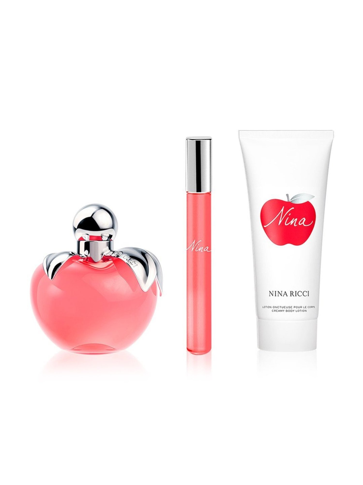 Nina Ricci Eau de Toilette, Body Lotion & Roll-On Combo