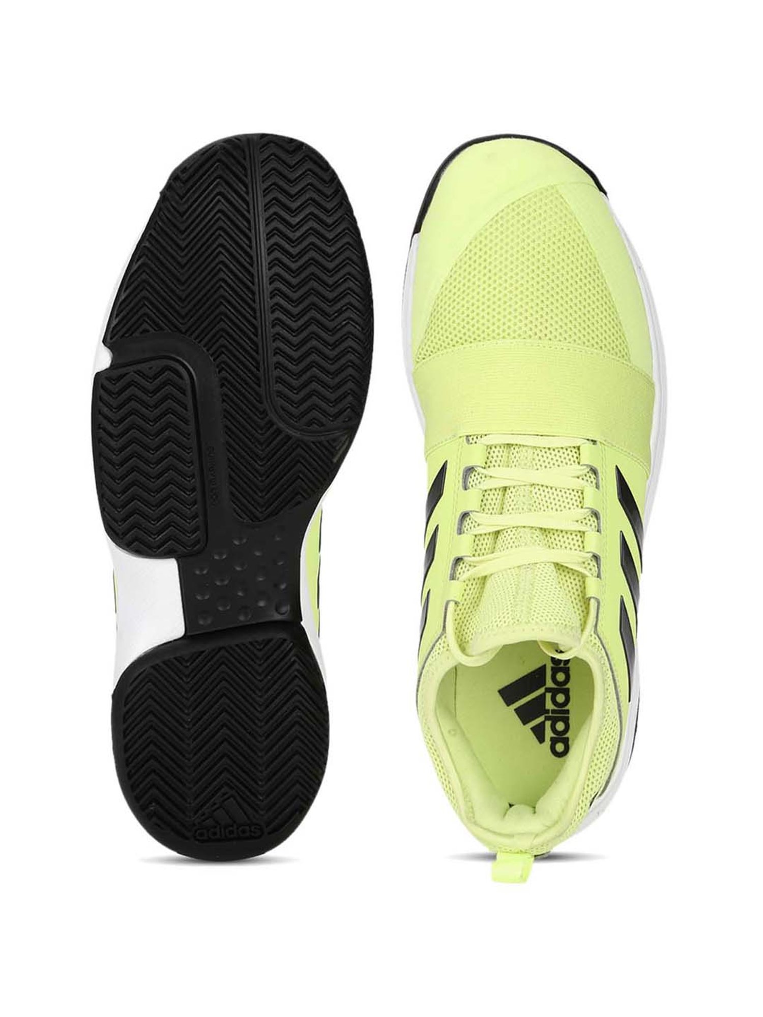 Adidas Men's Tennis Divox Green Tennis Shoes