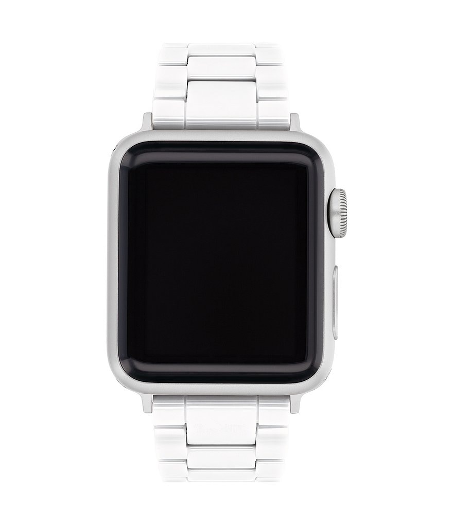 COACH White Ceramic 38/40mm Band for Apple Watch