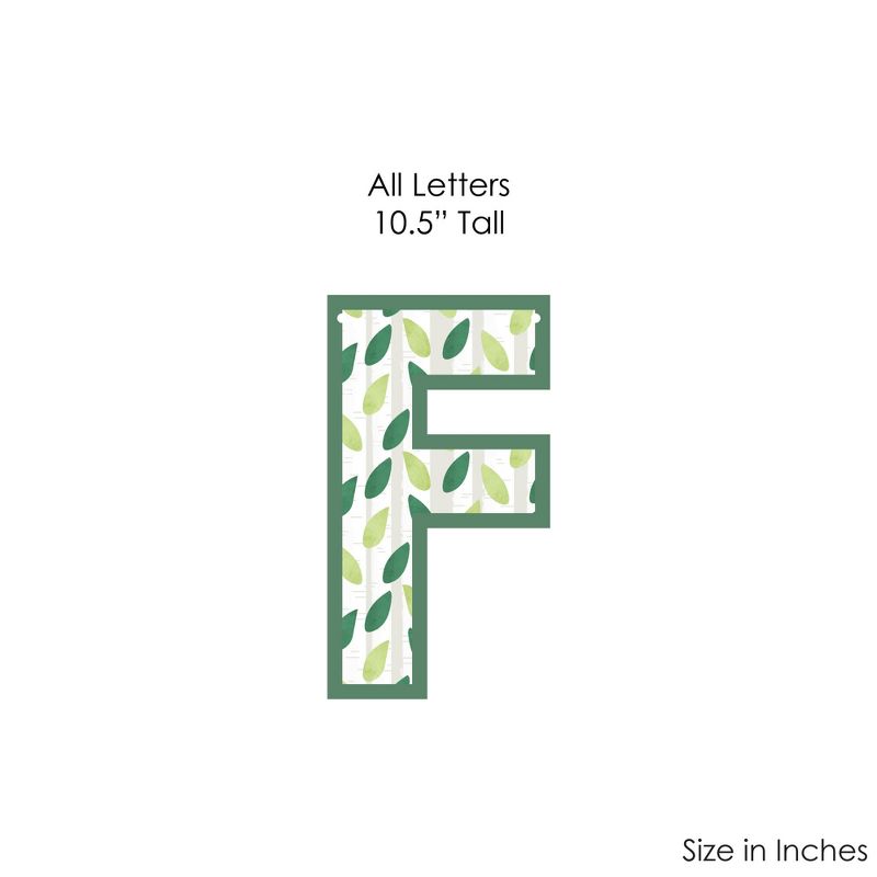 Big Dot of Happiness Family Tree Reunion - Large Family Gathering Party Decorations - Family Reunion - Outdoor Letter Banner