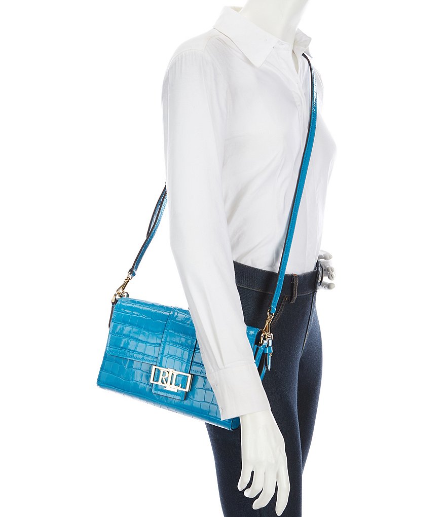 COACH Originals Swinger Nylon and Pebble Leather Shoulder Bag