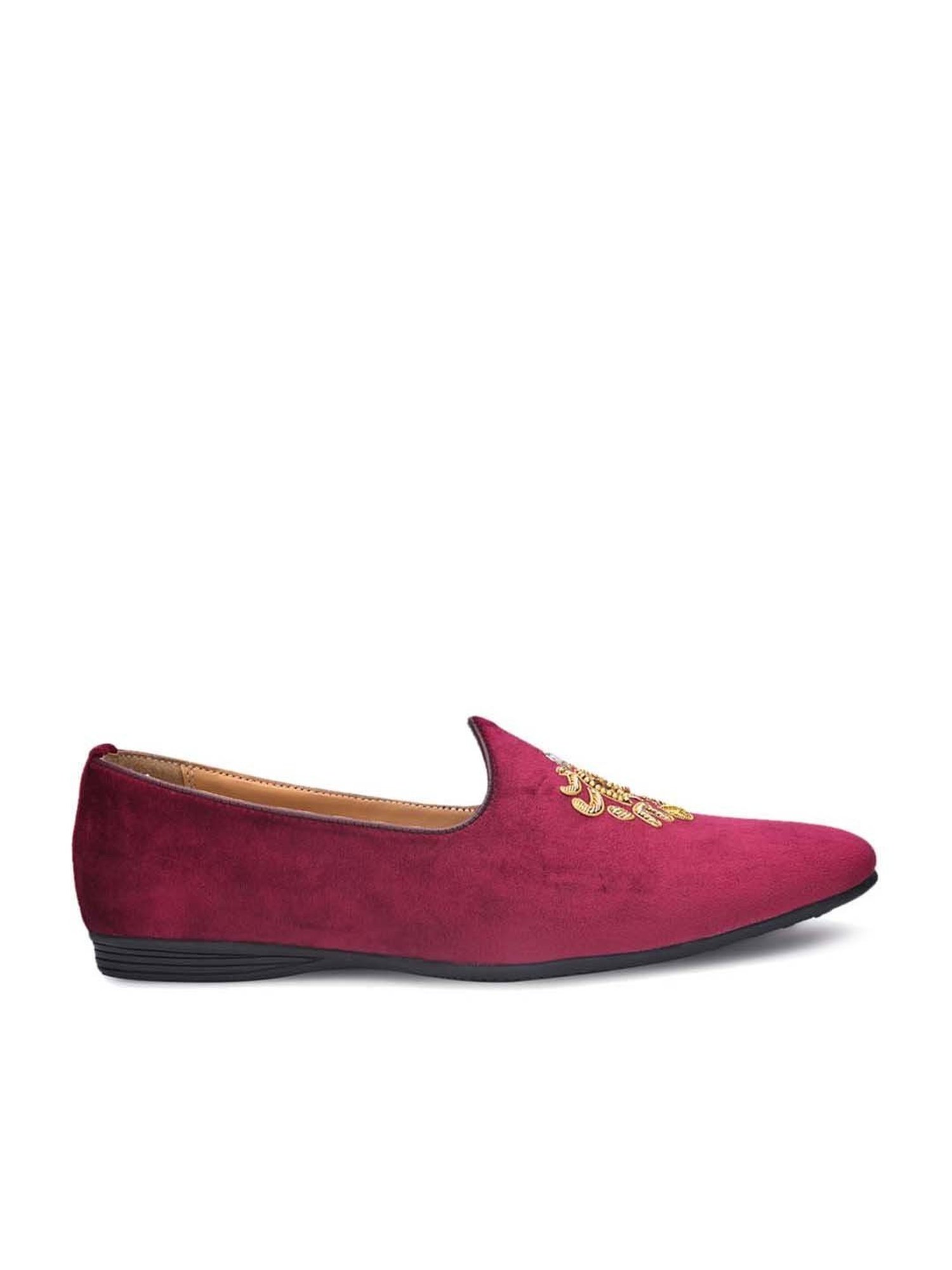 San Frissco Men's Maroon Casual Loafers