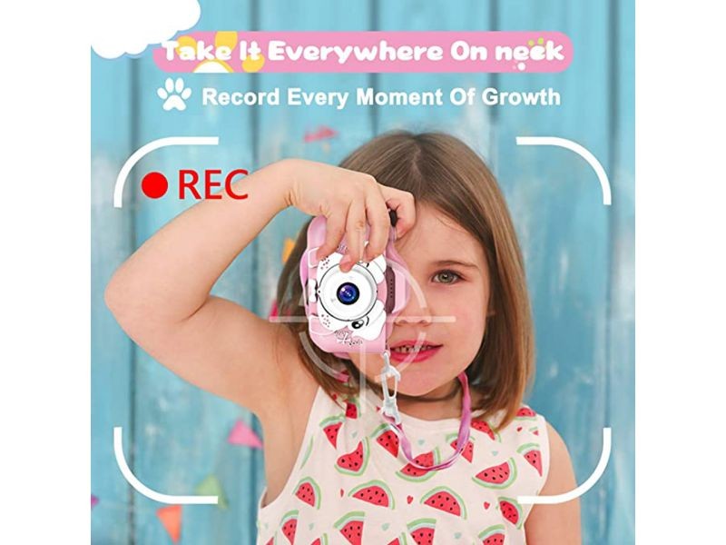 Kids Camera for Girls Boys, Kids Selfie Camera, Children's Camera 20.0MP HD Digital Video Camera for Children, Dual Camera Camcorder, 2.0 Inch IPS Screen, Great for 3-17 Y