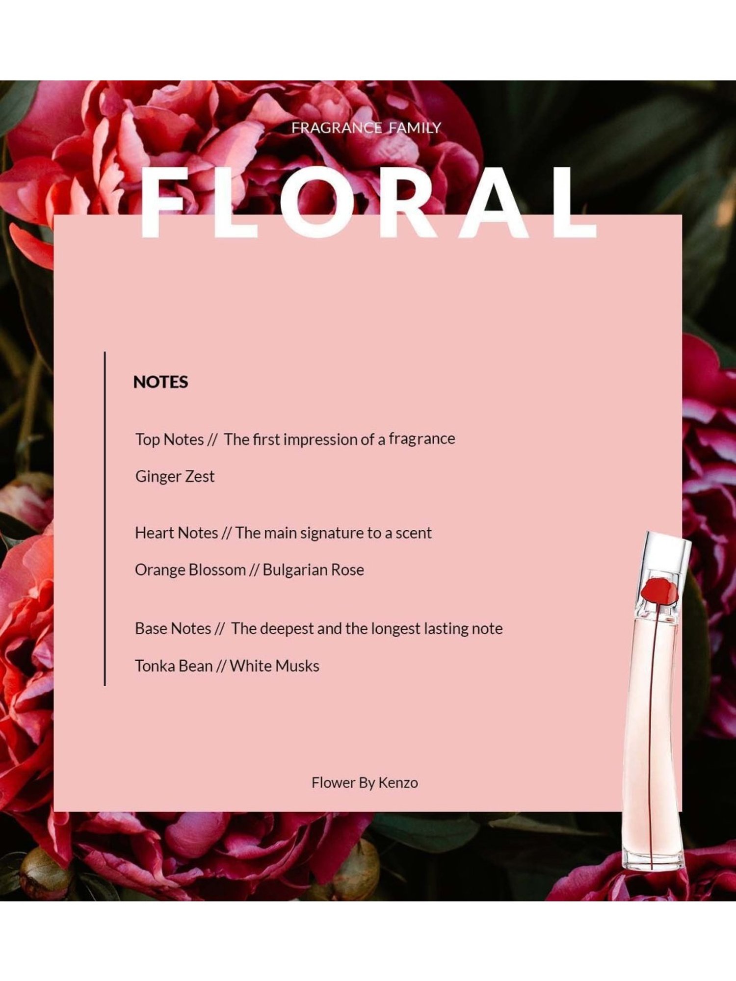 Kenzo Flower Eau de Vie 50 ml for Women (K010171)