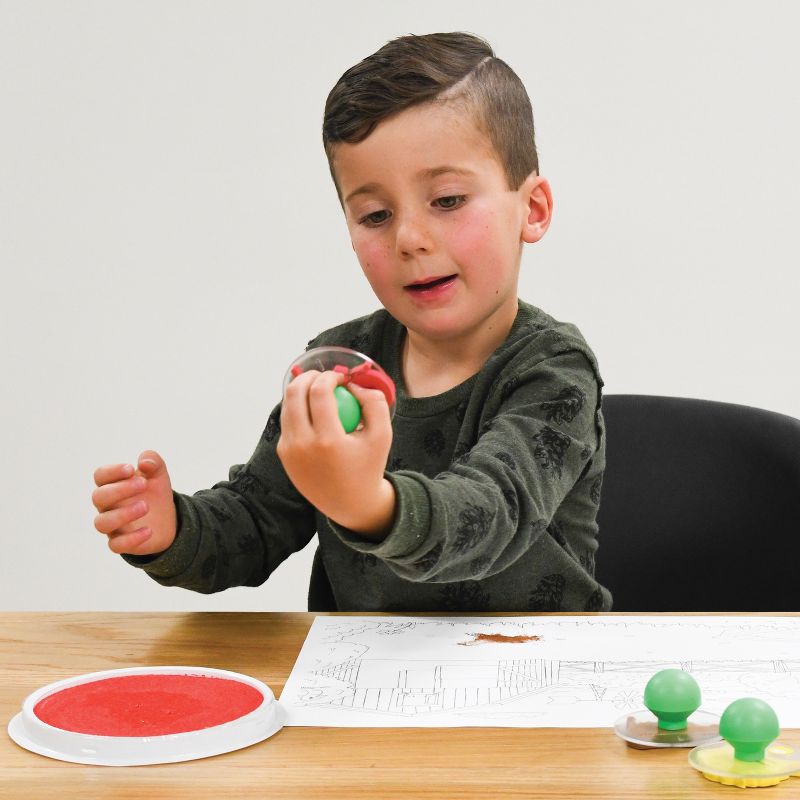 Ready 2 Learn Giant Stampers - Farm Animals - Set of 10