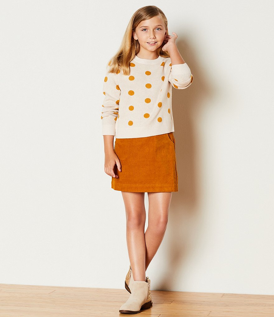 Truce Big Girls 7-16 Stripe Skirt