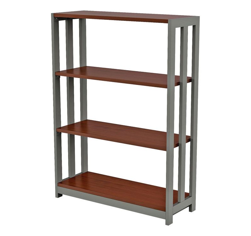 Linea Italia(R) Trento Line Bookcase, 31 1/2w x 11 1/2d x 43 1/4h, Cherry TR735CH