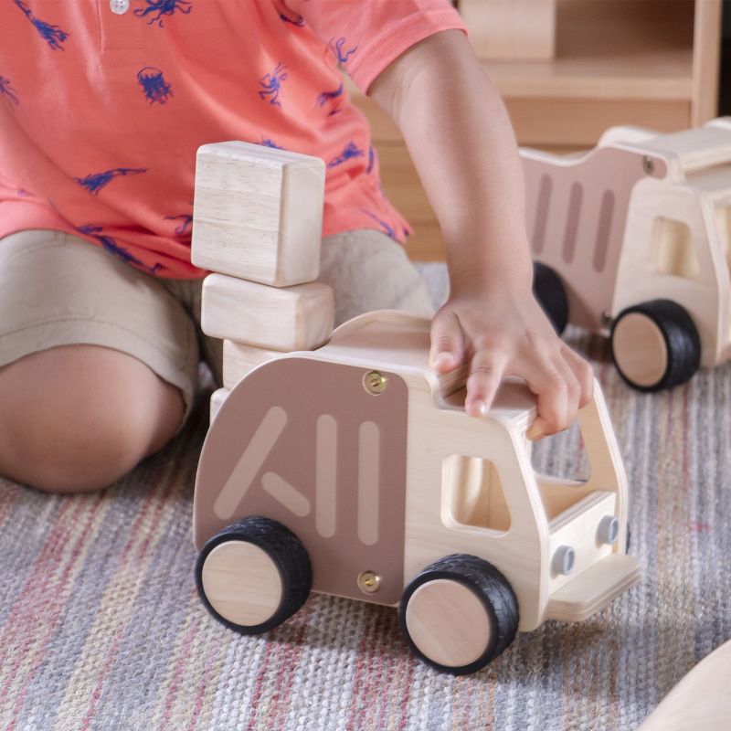 Guidecraft Wooden Garbage Truck