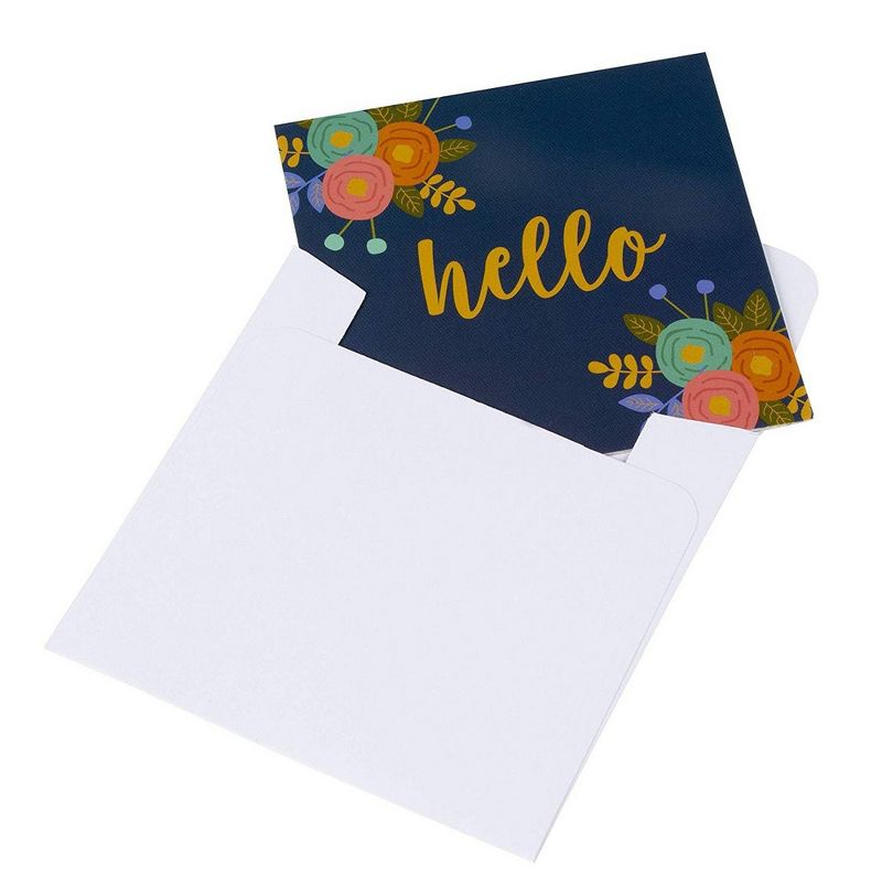 72-Pack All Occasion Mini Birthday Greeting Cards with Envelopes Stickers 2.5"