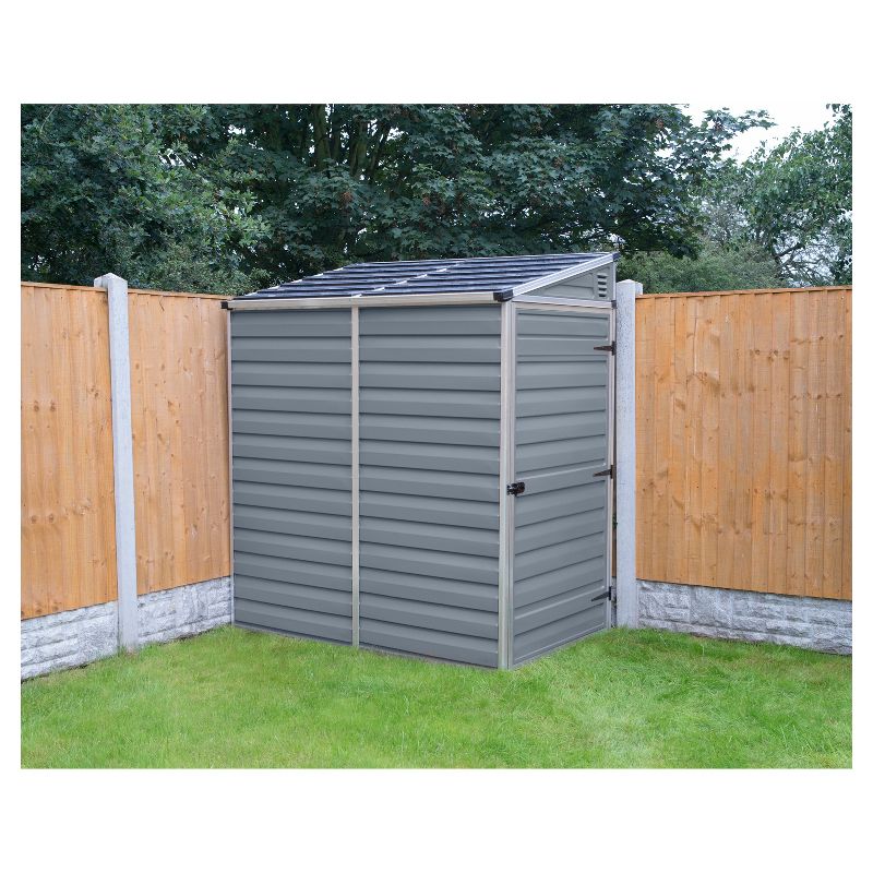 6'x 5.5' Everett Storage Shed Beige - Suncast