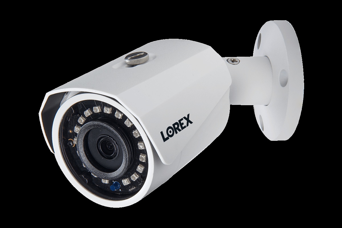 2 Lorex 1080p HD Weatherproof Wired Security Camera+ 4K 8 Channel Security DVR