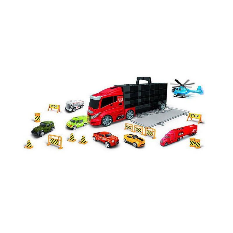 Lucky Toys Blue 20pc Truck Carry Case