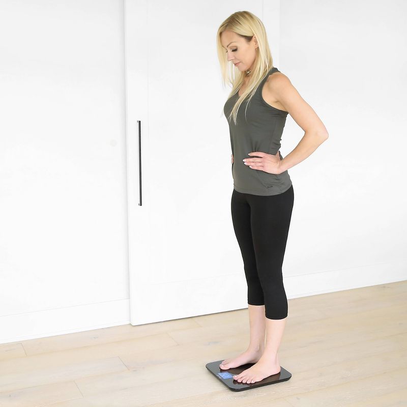 Smart Connect Bathroom Scale Black - Escali