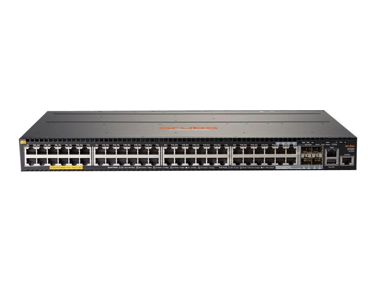Aruba 2930M 48G POE+ 1-Slot Switch