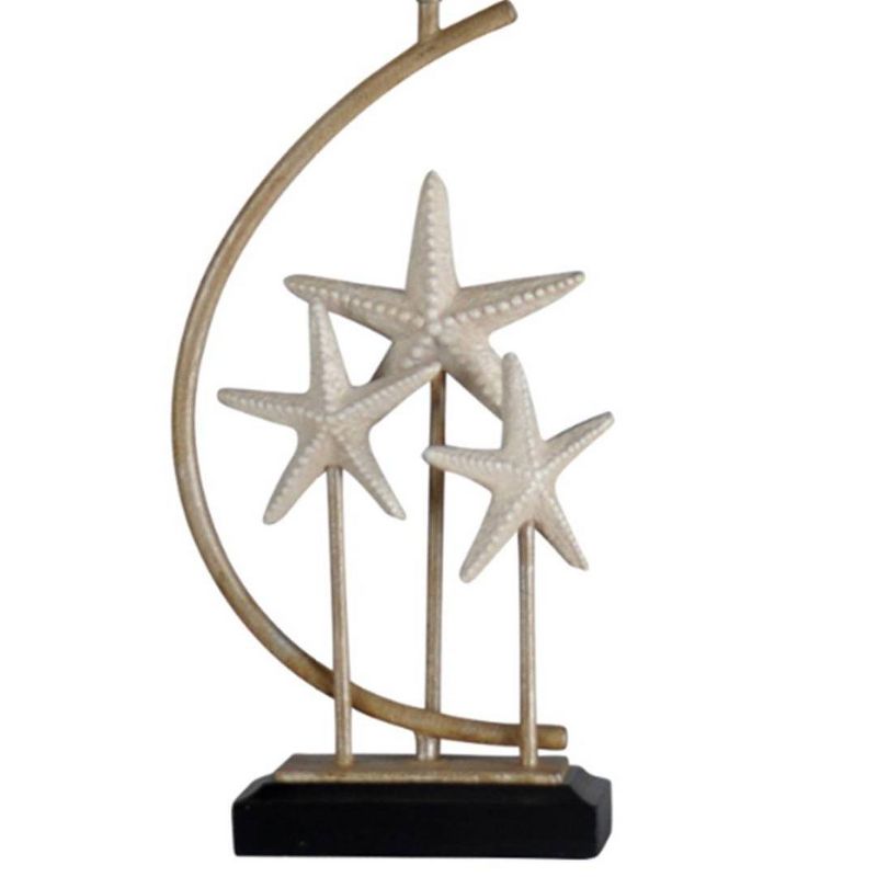 Sand Stone Table Lamp Silver - StyleCraft