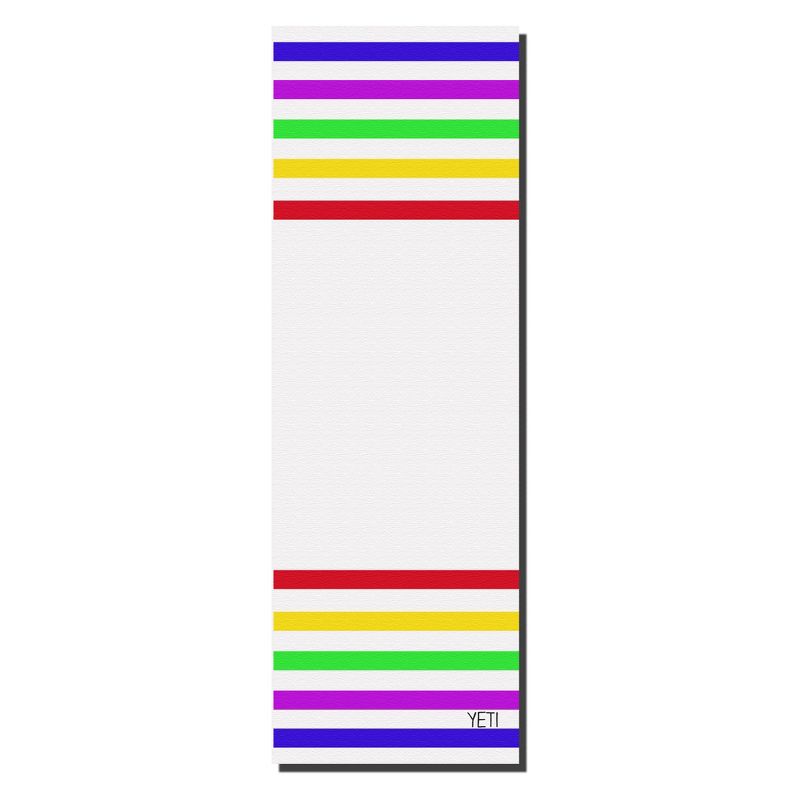 Yeti Yoga Mat - White/Red (6mm)