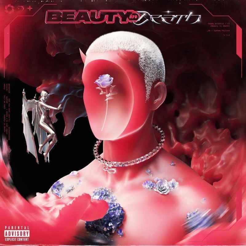 Chase Atlantic - BEAUTY IN DEATH (Red & Black LP) (EXPLICIT LYRICS) (Vinyl)