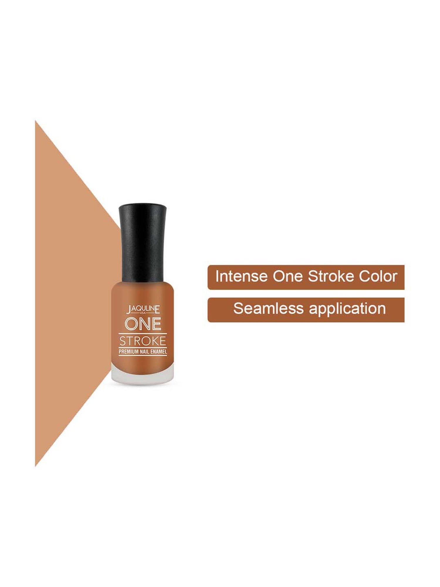 Jaquline USA One Stroke Premium Nail Enamel Burly wood - 8 ml