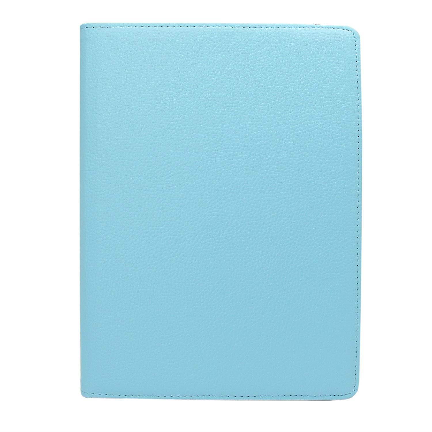 Natico iPad Mini IV 360 Case, Faux, Light Blue (60-IM4-360-LBL)