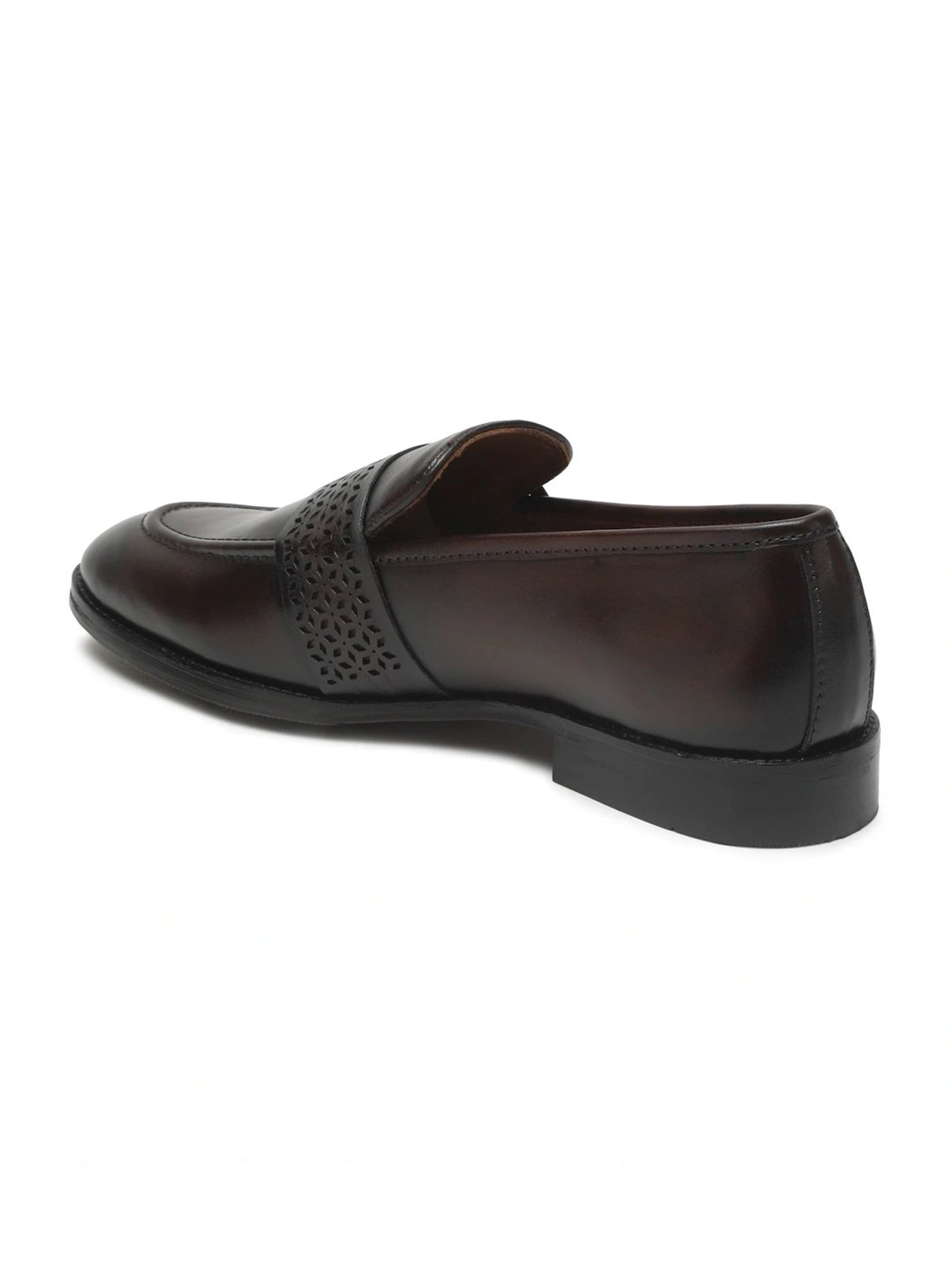 Teakwood Leathers Men's Brown Formal Loafers