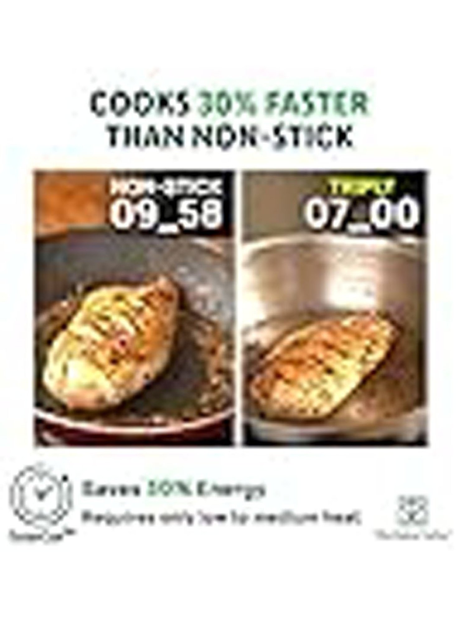 The Indus Valley Silver Triply Stainless Steel Kadai