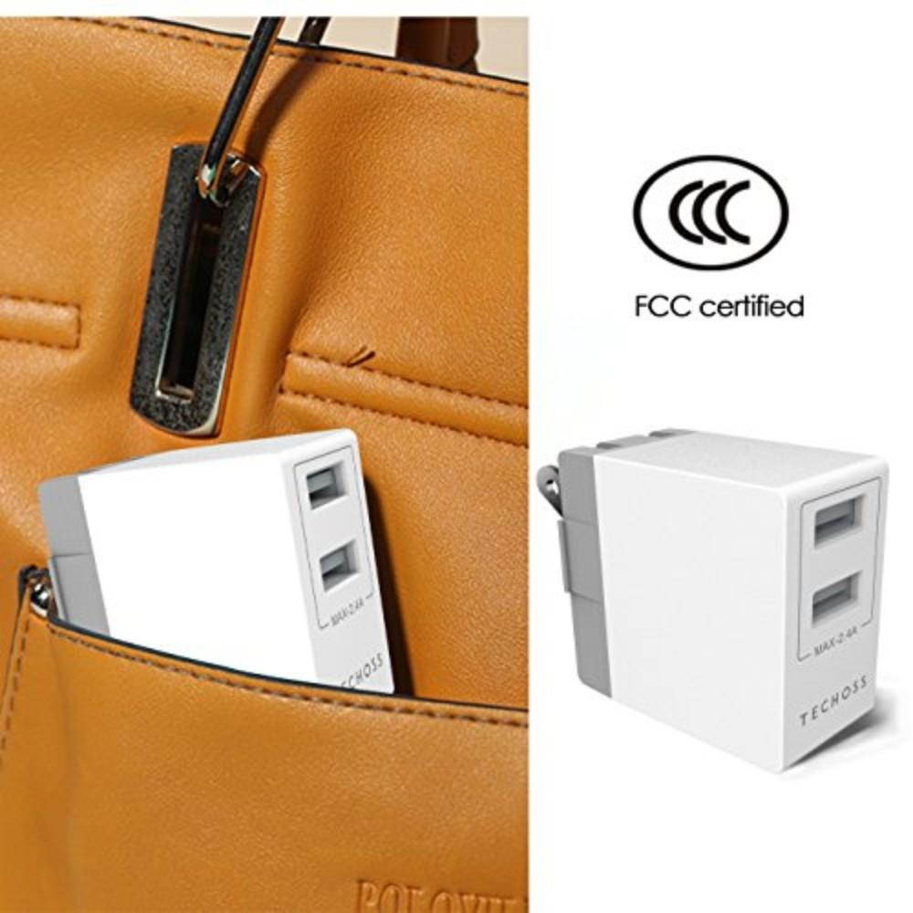 Offex USB Wall Charger 2.4A + 3FT Micro Cable 2.4A Offex Fast Charging Kit for Samsung Android MP4