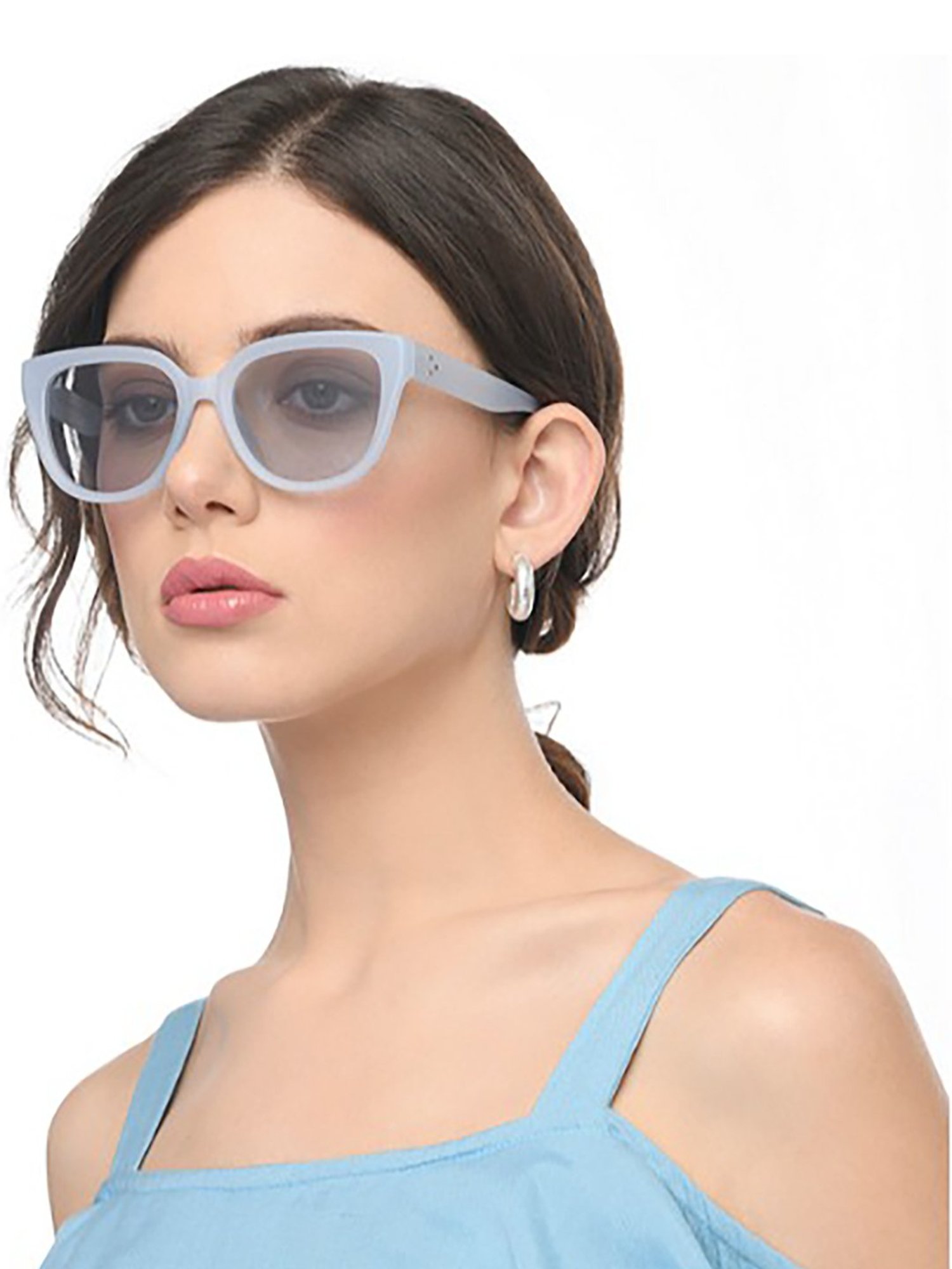 Vincent Chase HOLIDAY EDIT Blue Wayfarer Polarised and UV Protected Lens Unisex Sunglasses