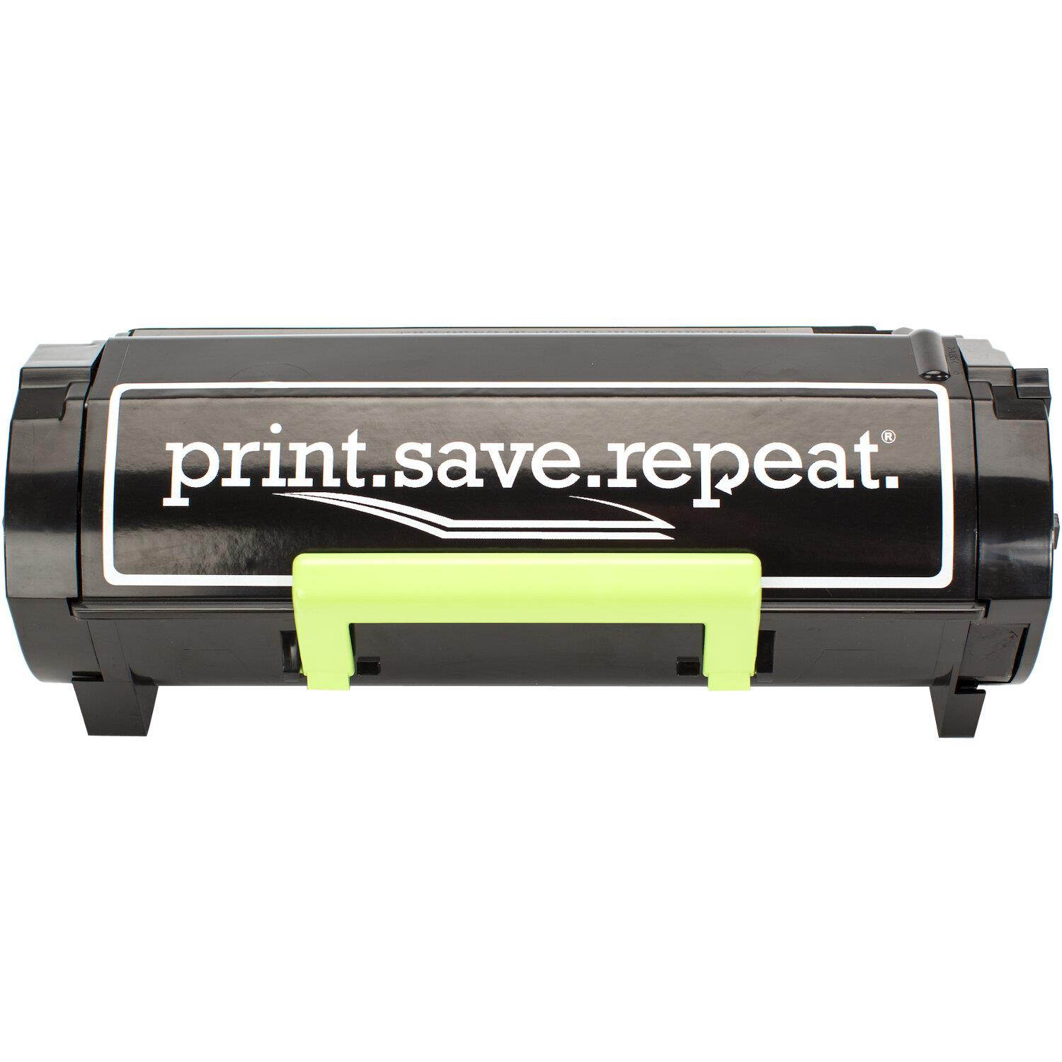 Print.Save.Repeat. Lexmark 501H (50F1H00) High Yield Toner Cartridge for MS310, MS312, MS315, MS410, MS415, MS510, MS610 [5,000 Pages]