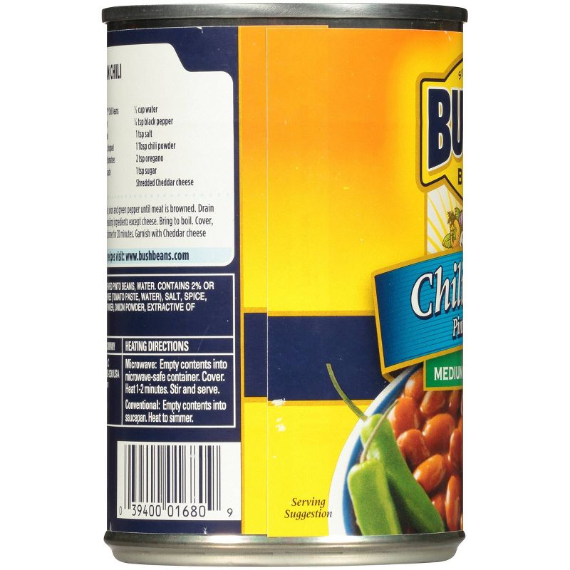 Bush's Medium Pinto Chili Beans - 16oz