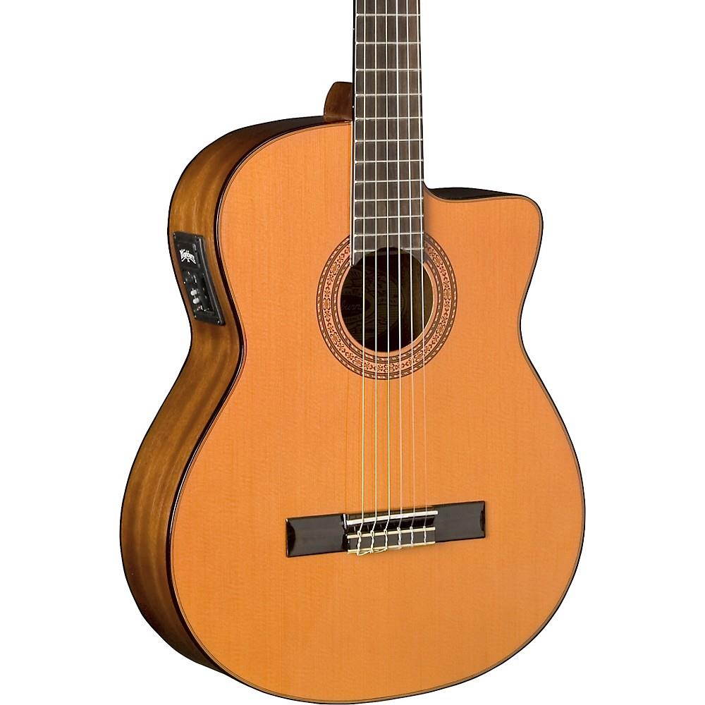 washburn classical c5ce cutaway , acoustic electric guitar