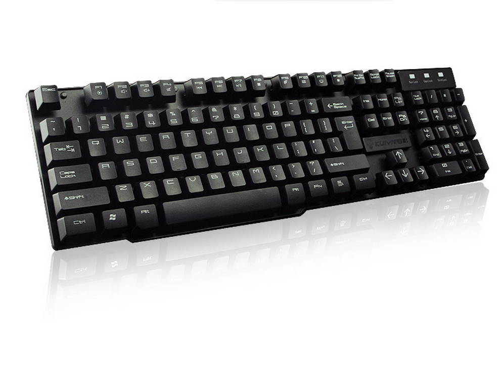 K2 suspension  keyboard keys Computer Games Gaming Keyboard 108 Keys USB Wired Gaming Keyboard for PC Computer(NO LED)