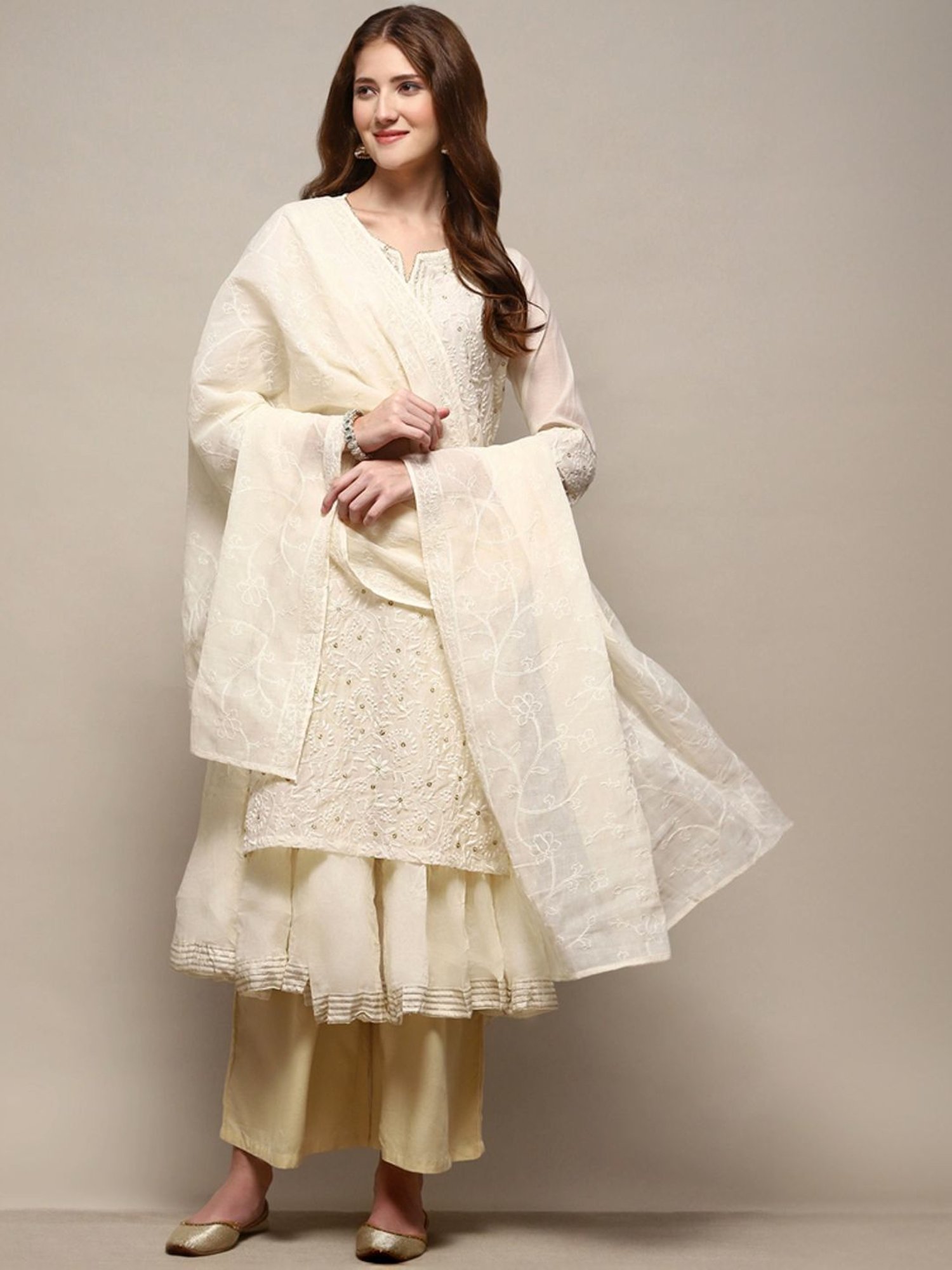 Stylum Multicolor Block Print Dupatta