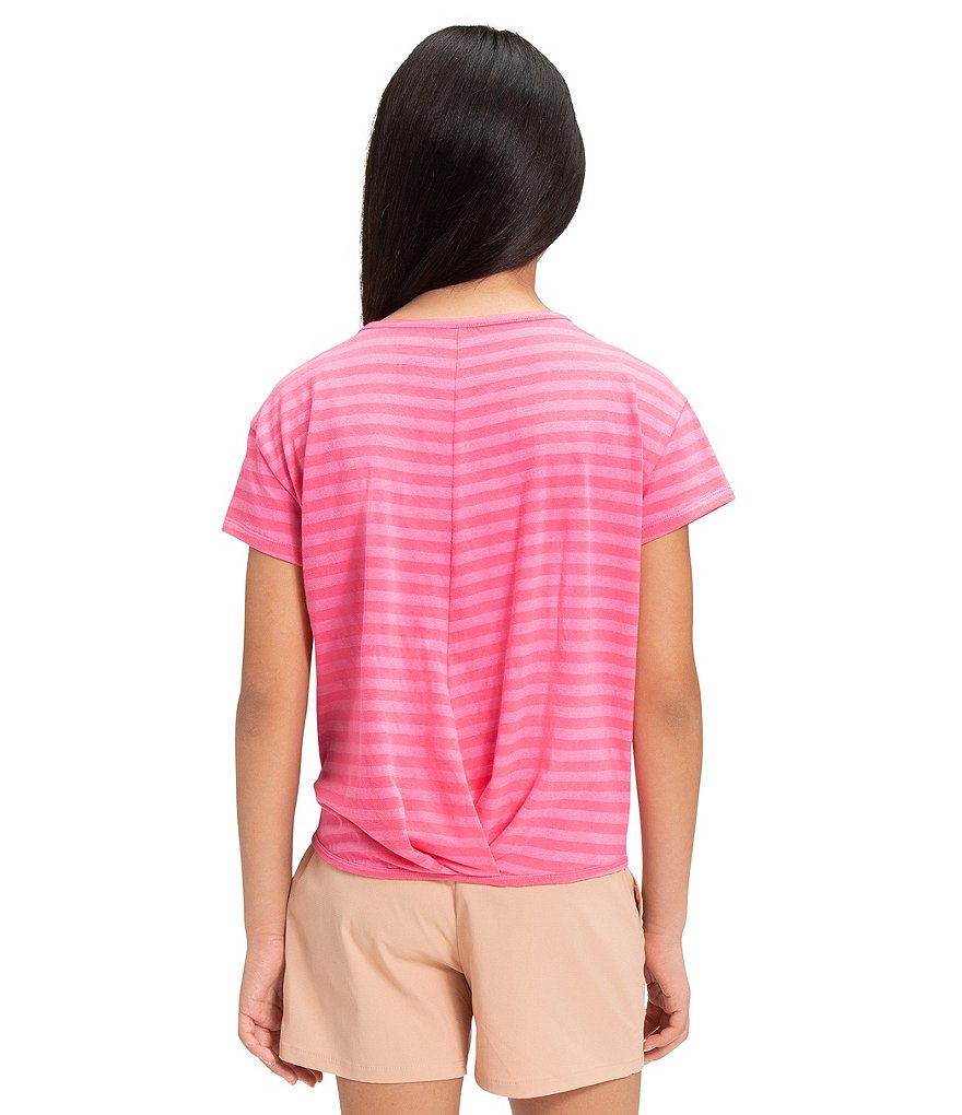 The North Face Little/Big Girls 5-18 Short-Sleeve Stripe Tee