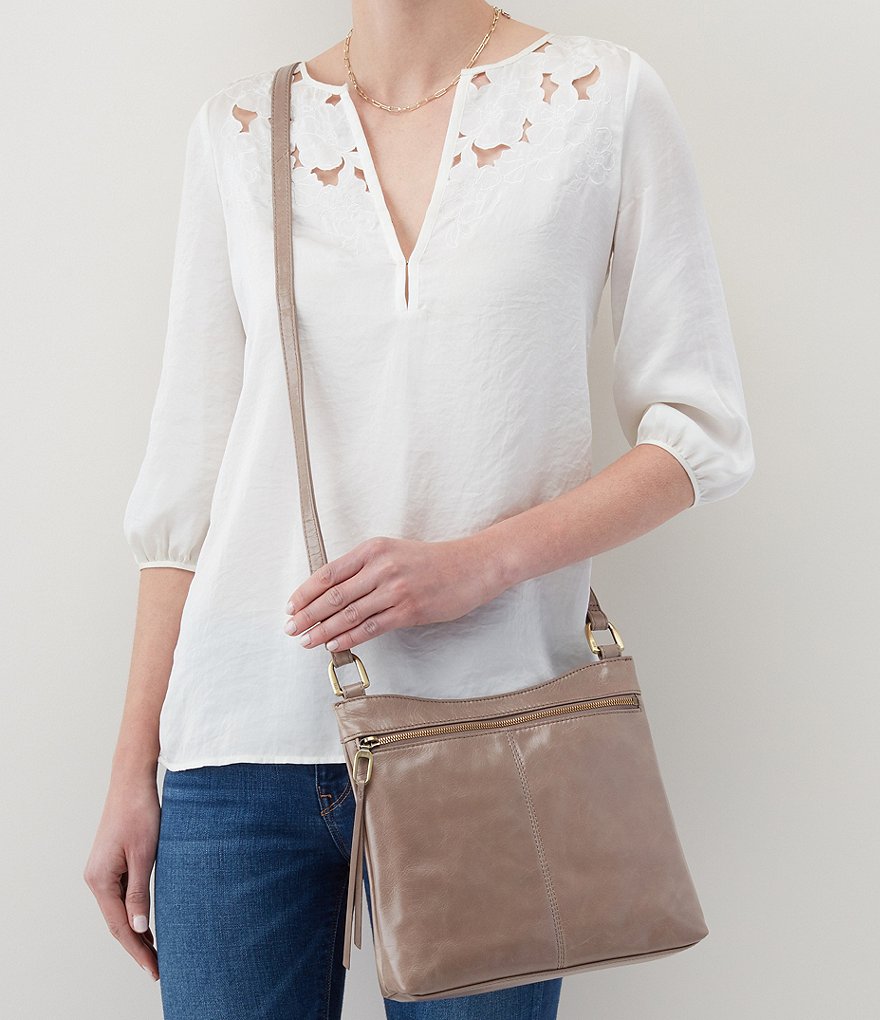 HOBO Vintage Hide Collection Cambel Leather Crossbody Bag