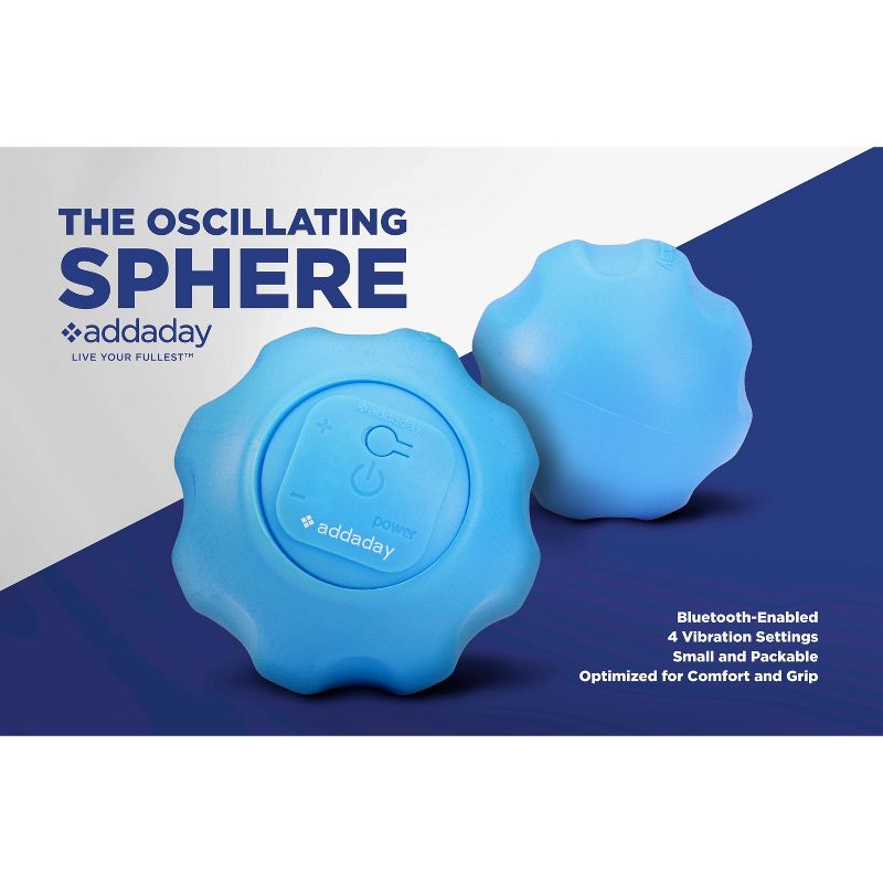 Addaday Oscillating Sphere Massager - Blue