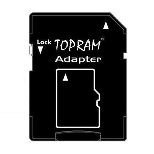 TOPRAM micro TF microSD microSDHC microSDXC to SD Adapter support Samsung Kingston SanDisk up to 128GB Capacity