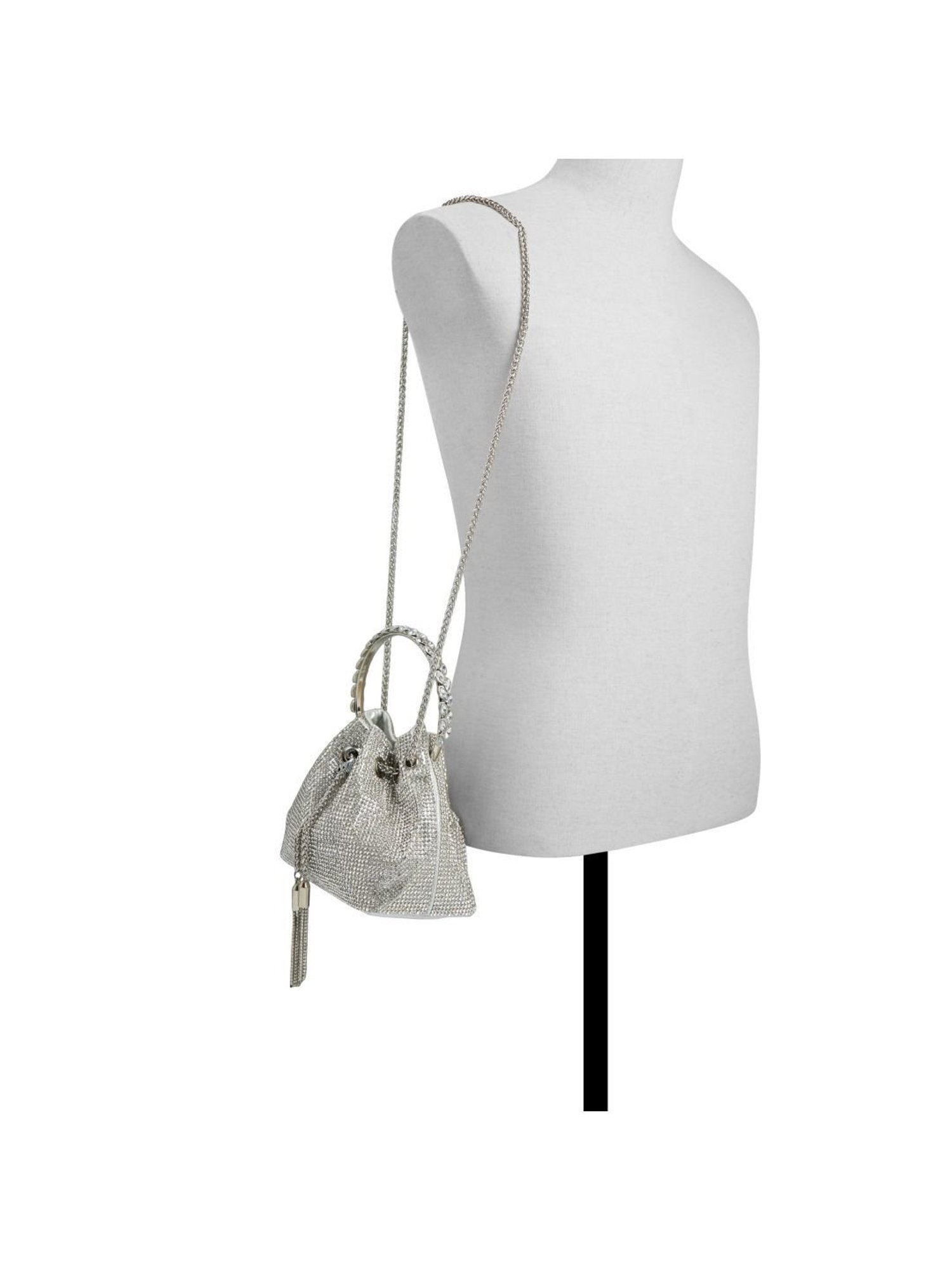 Call It Spring Silver Embellished Potli