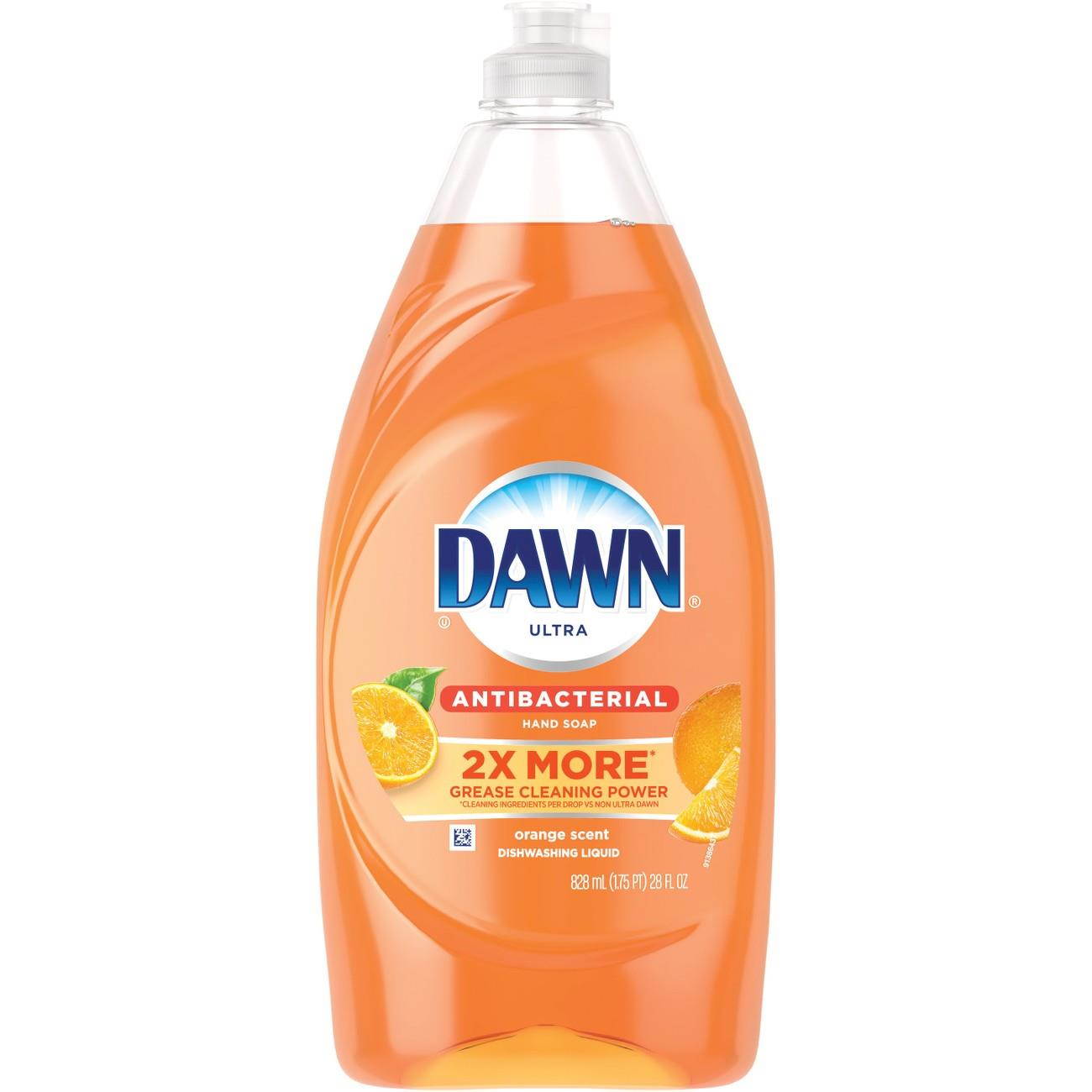 Dawn Orange AntiBacterial Dish Liquid