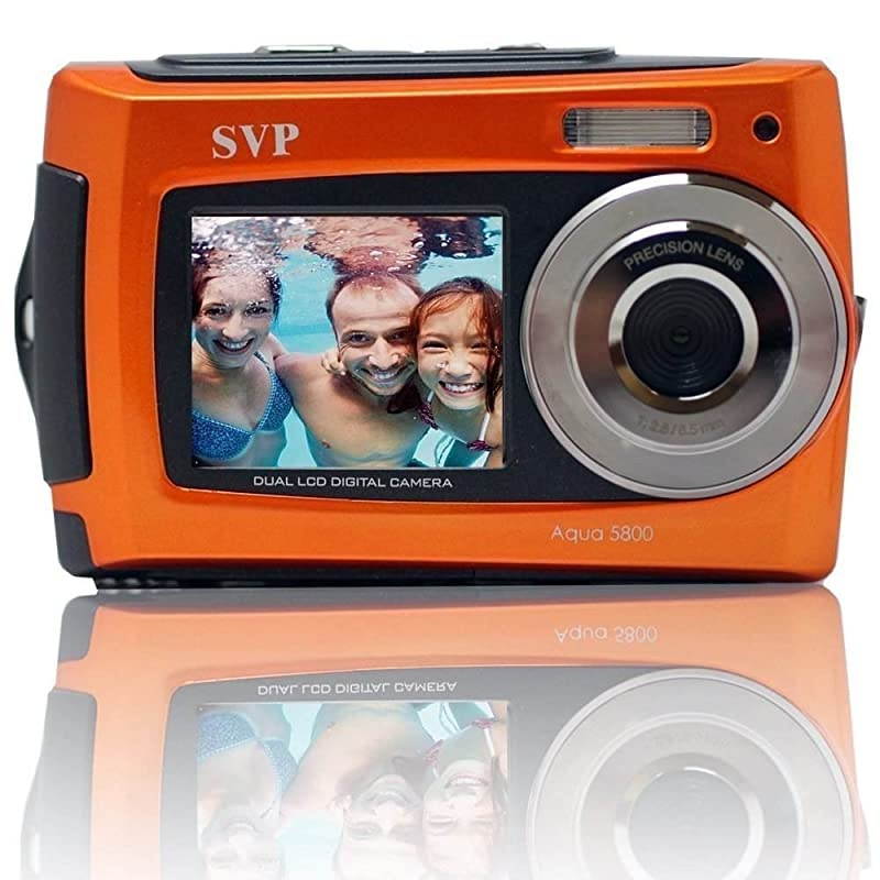 27quot Dual Screen Orange Aqua5800 Underwater Camera