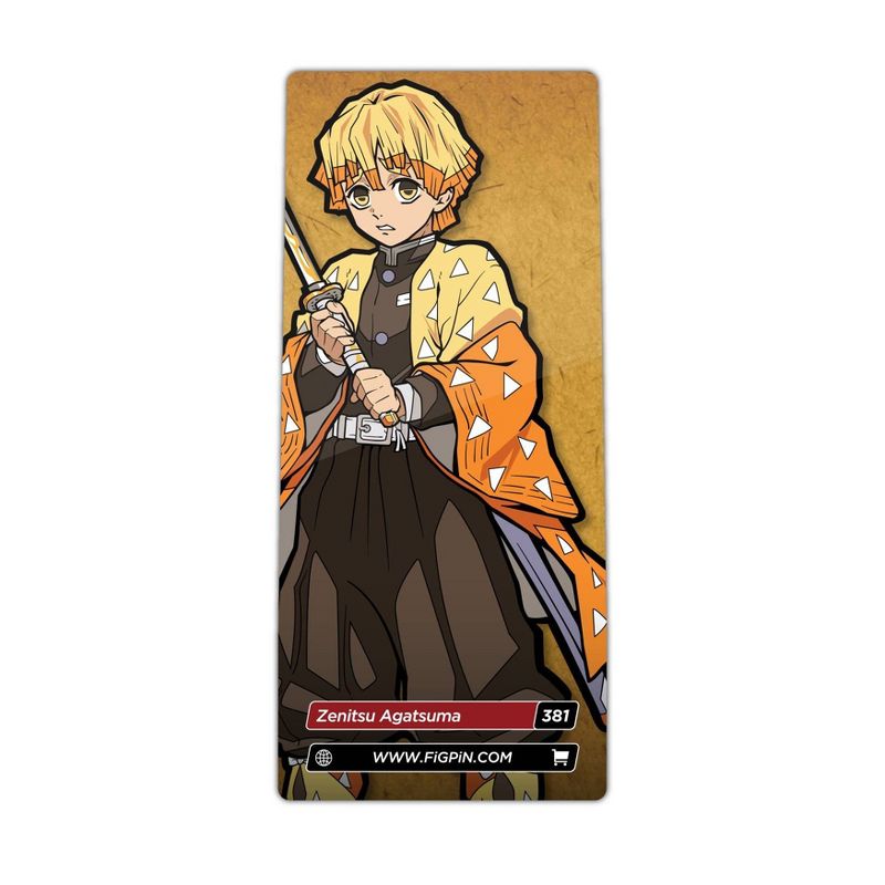 Demon Slayer 3" Collector Case FiGPiN - Zenitsu Agatsuma