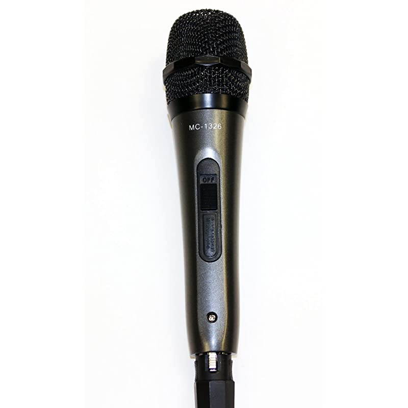 Professional Unidirectional Dynamic Microphone with 10ft Cord and on/off switch