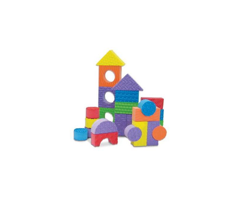 Edushape Textured Blocks - Set of 80