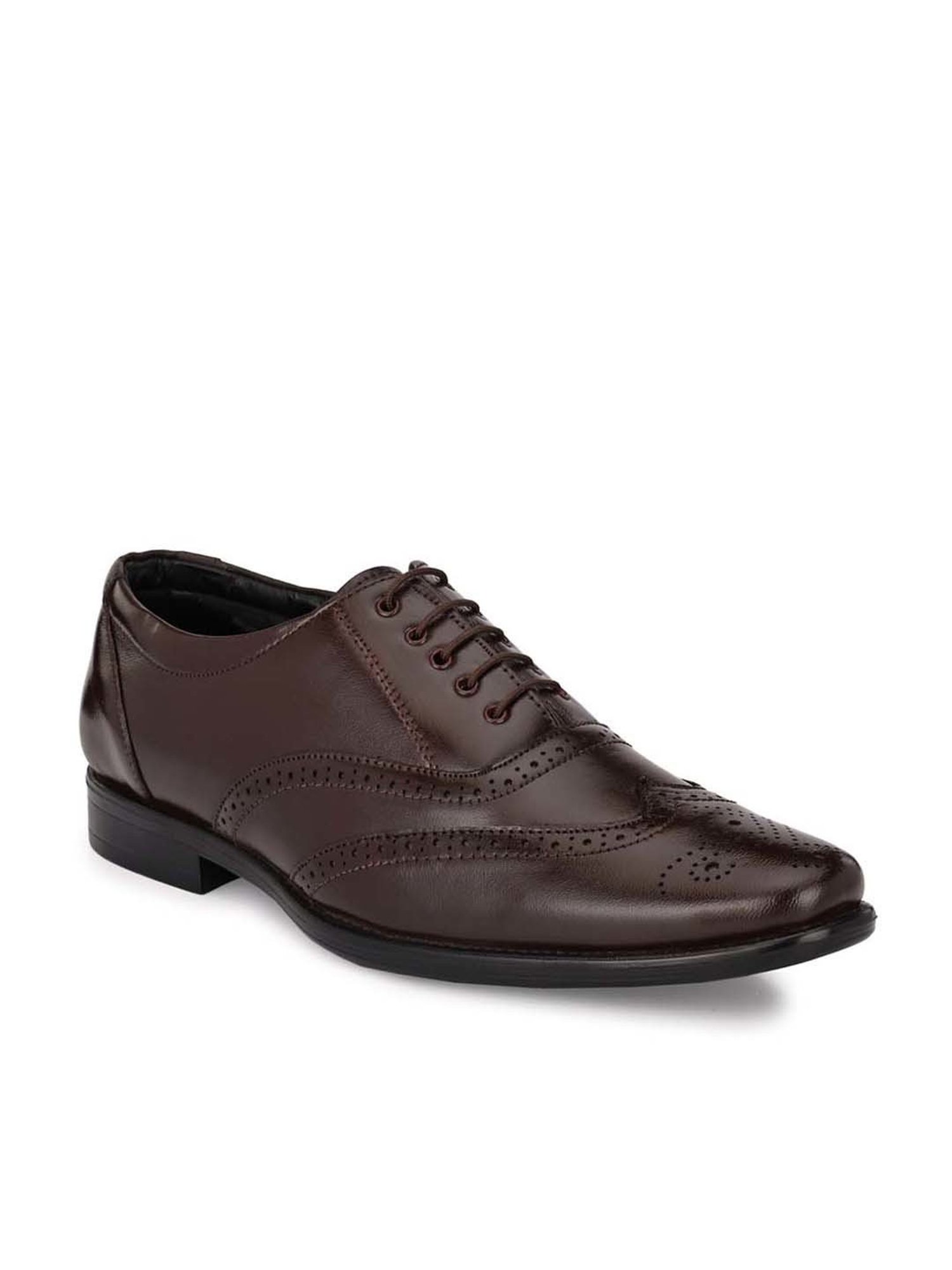 Eego Italy Men's Brown Oxford Shoes