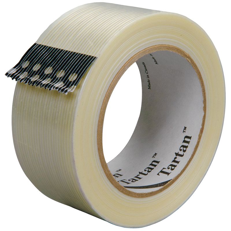 Tartan 3M 8932 Strapping Tape 3.75 Mil 2" x 60 yds. Clear 24/Case T9178932