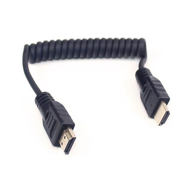 Lanparte 11.8" to 21.6" HDMI 2.0 Type-A Coiled Cable #HDMI-C